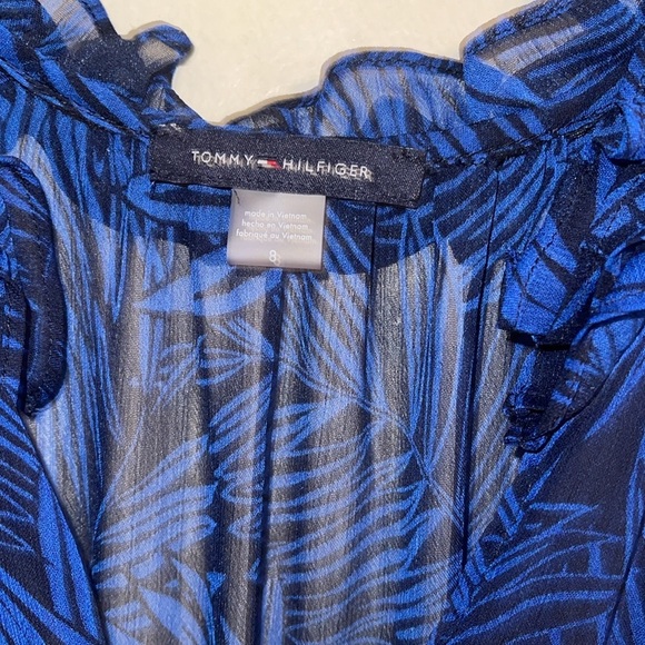 🌹TOMMY HILFIGER RUFFLED MINI DRESS - Picture 6 of 11